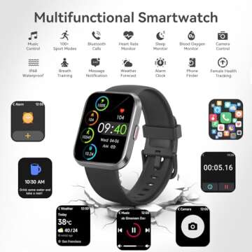 Trunsif Smart Watch for Fitness and Wellness Tracking