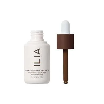 ILIA Super Serum Skin Tint SPF 40 | Lightweight, Vegan, Non-Comedogenic Makeup with Skincare Benefit...