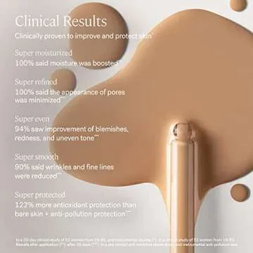 ILIA Super Serum Skin Tint SPF 40 - Lightweight, Vegan, Hydrating