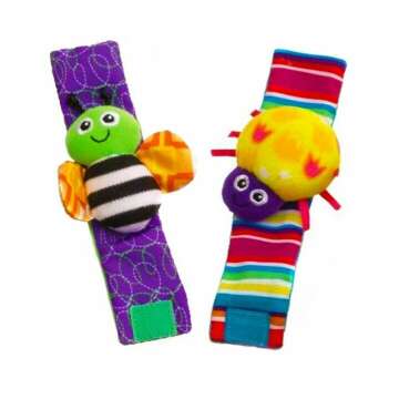 Infant Rattle Socks Toys for Babies 3-12 Months