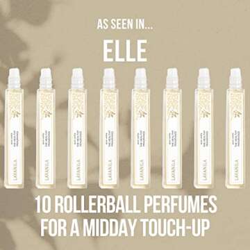 Lavanila Pure Vanilla Perfume for Women, 0.32 oz Roller-Ball - Pure Madagascar Vanilla & Creamy Tonk...