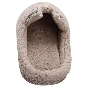 Tuiyata Cute Fox Animal Slippers for Women Mens Winter Warm Memory Foam Cotton Home Slippers Soft Plush Fleece Slip on House Slippers for Girls Indoor Outdoor Shoes…