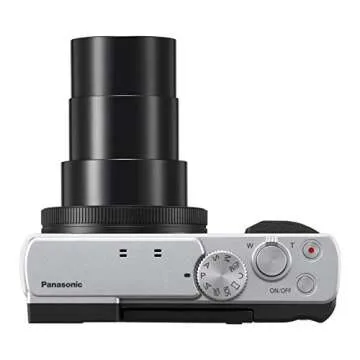 Panasonic LUMIX ZS80 20.3MP Digital Camera, 30x 24-720mm Travel Zoom Lens, 4K Video, Optical Image Stabilizer and 3.0-inch Display – Point & Shoot Camera with Lecia Lens- DC-ZS80S (Silver), Black