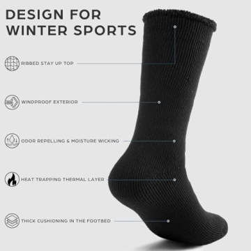 DG Hill Thermal Winter Socks for All - Ultimate Cold Weather Comfort