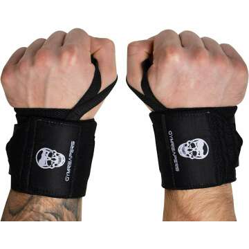 Gymreapers 18" Weightlifting Wrist Wraps - IPF Approved Support