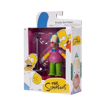 Shop The Simpsons 5" Krusty Collectible Action Figure Here!