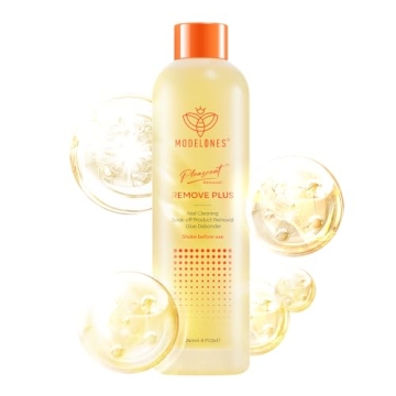 Modelones Nail Polish Remover PleaSCENT Ultra-Powerful Acetone Gel Nail Polish Remover Enriched with...