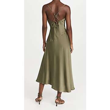 ASTR the label Women's Gaia Dress, Sage, Green, S