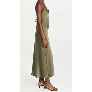 ASTR the label Women's Gaia Dress, Sage, Green, S