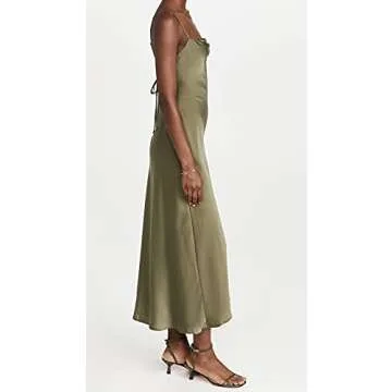 ASTR the label Women's Gaia Dress, Sage, Green, S