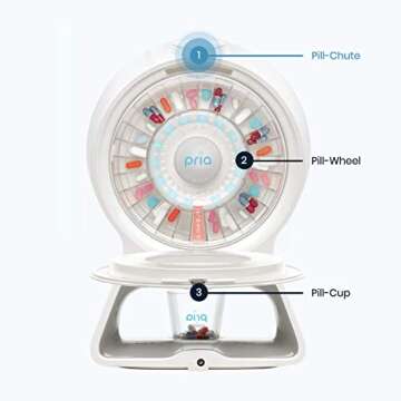 Smart Automated Medication Dispenser - Pria™ by BLACK+DECKER™ - Connected Home Care Companion - ...