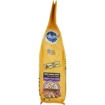 Pedigree With Tender Bites for Small Dogs Adult Dry Dog Food, Chicken and Steak Flavor, 3.5 lb. Bag