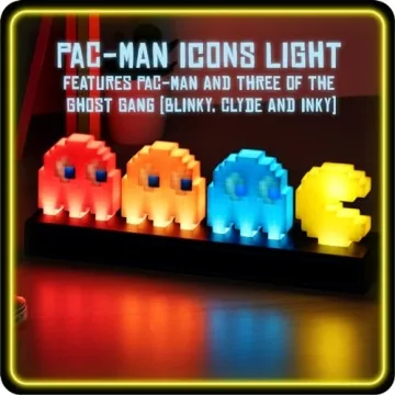 Pac Man Collectible Light for Retro Gaming Fans