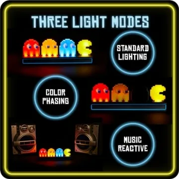 Pac Man Collectible Light for Retro Gaming Fans