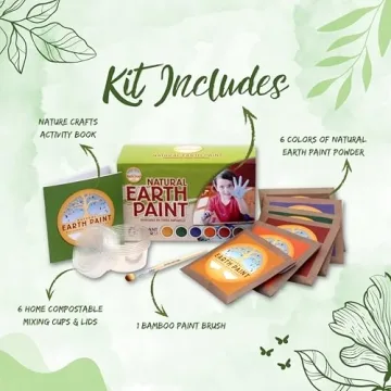 Natural Earth Paint Kit - Non-Toxic & Eco-Friendly