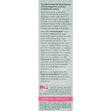 Mama Mio Tummy Rub Oil - Stretch Mark Prevention for Moms