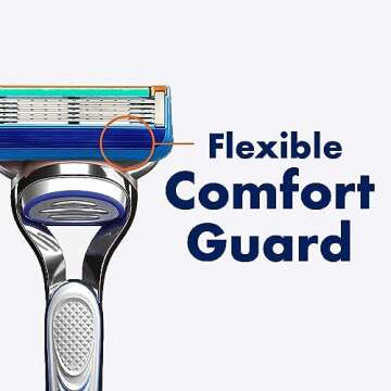 Gillette Fusion Razor Blade Refills for Comfort & Precision