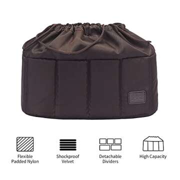 Selens High-Capacity Shockproof DSLR SLR Camera Padded Bag Case Partition Camera Insert, Make Your Own Camera Bag