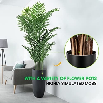 VIVOSUN 5 ft. Artificial Areca Palm Trees for Decor