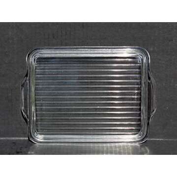 Durable Pyrex Horizon Blue Casserole Dish with Lid