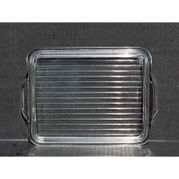 Durable Pyrex Horizon Blue Casserole Dish with Lid