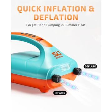 Swonder 20PSI Digital Air Pump for SUP Kayak Tent Auto-Off