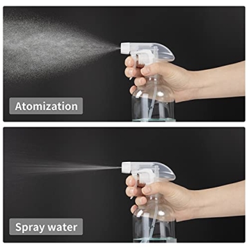 HOMBYS Glass Spray Bottles - 17 oz, Eco-Friendly, 3 Pack