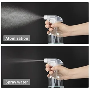 HOMBYS Glass Spray Bottles - 17 oz, Eco-Friendly, 3 Pack