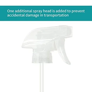 HOMBYS Glass Spray Bottles - 17 oz, Eco-Friendly, 3 Pack