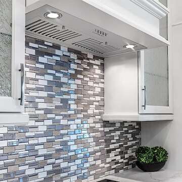 COSMO COS-30IRHP 30 in. Lumin Collection 380 CFM Ducted Insert Range Hood, Button Controls, LED Lights, Stainless Steel