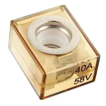 BOJACK Terminal Fuse 40A Marine Rated Battery Fuse (MRBF) 58V DC Max IP66 Waterproof for The Circuit...