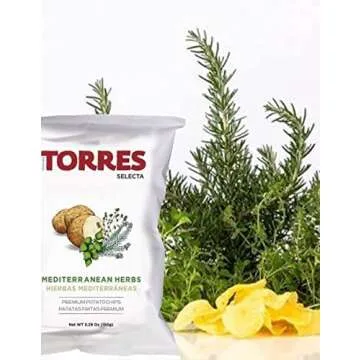 Torres Spanish Potato Chips Variety Pack Made in Barcelona
