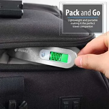 Fosmon Accurate Portable Luggage Scale for Travelers