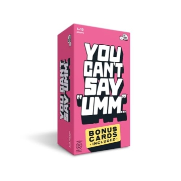 You Can't Say UMM: Fast-Paced Family Party Game for Game Night