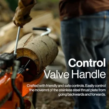 SuperHandy 14-Ton Electric Log Splitter for Efficient Splitting