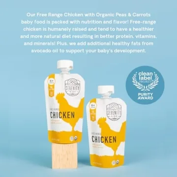 Serenity Kids Organic Baby Food Pouches for 6 Months