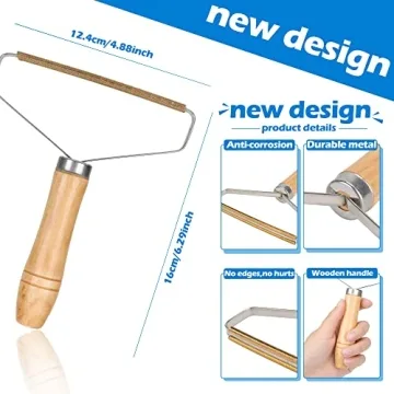 Effortless Manual Fuzz Shaver for Pet Hair Removal