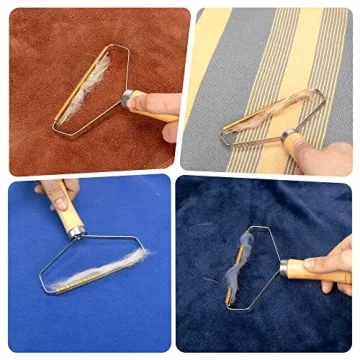 Effortless Manual Fuzz Shaver for Pet Hair Removal