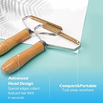 Effortless Manual Fuzz Shaver for Pet Hair Removal