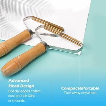 Effortless Manual Fuzz Shaver for Pet Hair Removal