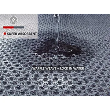 ANEWAY 100% Cotton Kitchen Towels Extra Absorbent 6 Pack