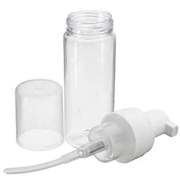Refillable Clear Plastic Foaming Dispenser for Travel