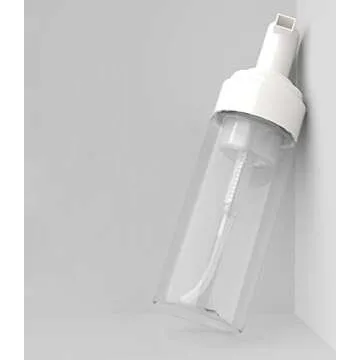 Refillable Clear Plastic Foaming Dispenser for Travel