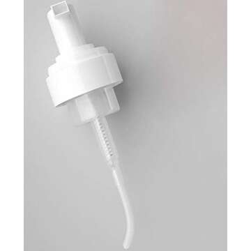 Refillable Clear Plastic Foaming Dispenser for Travel