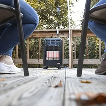 Mr. Heater MH18CH Portable LP Cabinet Heater Black