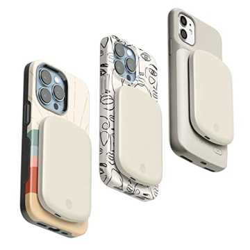 Casely MagSafe Power Pod 5000mAh Off-White Nude Battery Pack