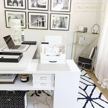 Elegant Wooden Desk Organizer for Easy Organization