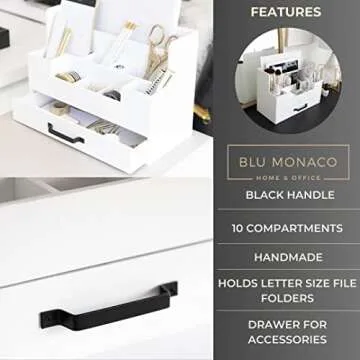 Elegant Wooden Desk Organizer for Easy Organization