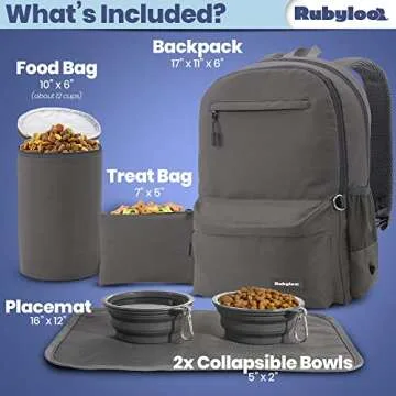 Shop Rubyloo Doggy Backpack – Ideal Dog Travel Essentials