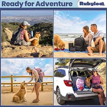 Shop Rubyloo Doggy Backpack – Ideal Dog Travel Essentials